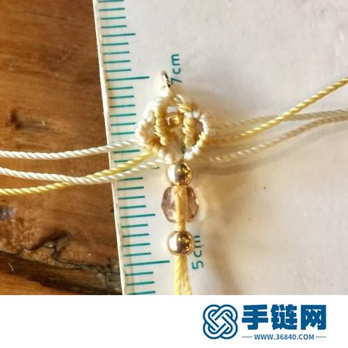 中國結股線祥云耳環的制作方法