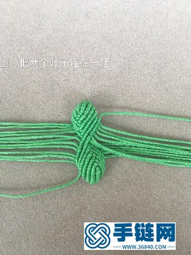 繩編立體小草莓掛件的詳細編制教程