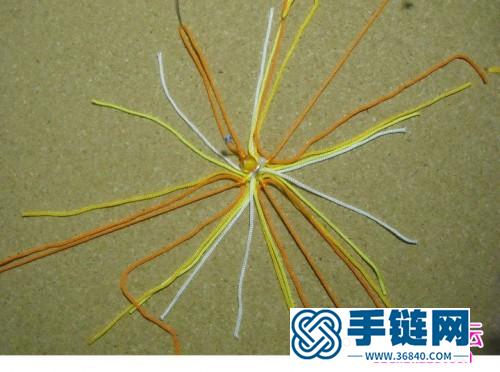 玉線繩編粽子的詳細制作圖解