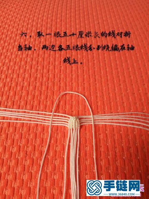 繩編立體十二生肖之小羊的詳細編制教程
