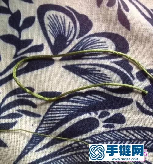 繩編古樸流蘇掛件的制作方法