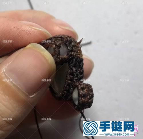 繩編讓你八方來財的小螃蟹的詳細編制圖解