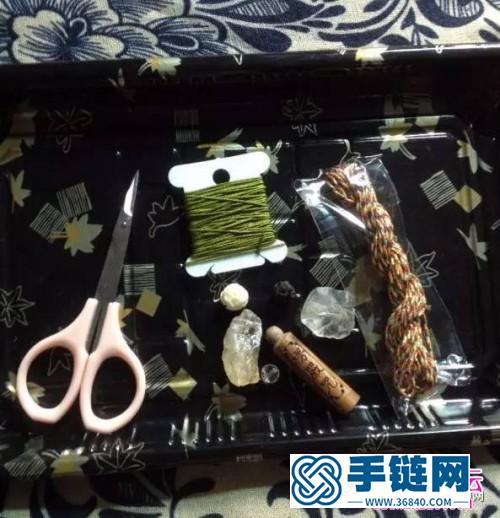 繩編古樸流蘇掛件的制作方法