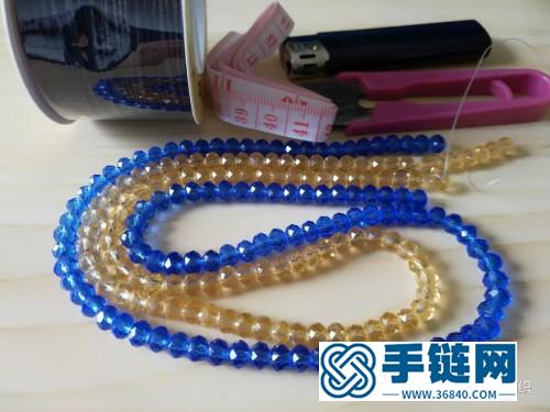 中國結串珠掛繩的編制教程