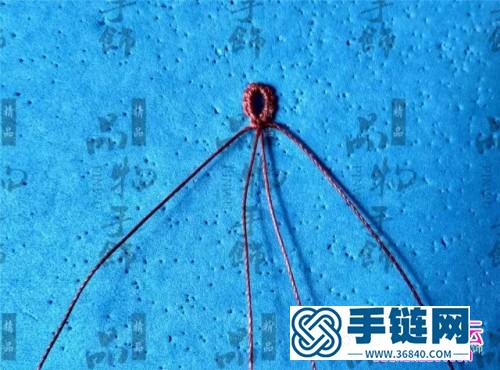 繩編瑪瑙繩編生命之樹項(xiàng)鏈的詳細(xì)編制圖解