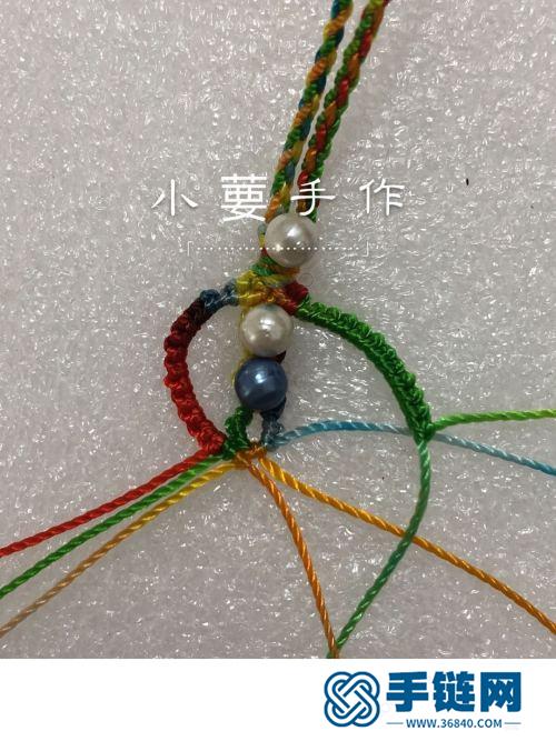 繩編天使翅膀朱砂生肖鑰匙扣掛飾的詳細編制教程