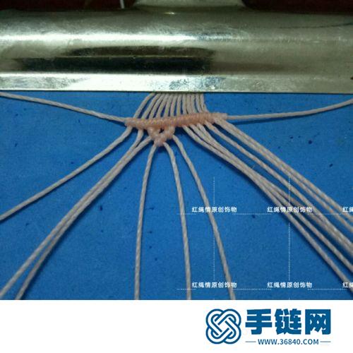 蠟線琉璃珠手繩的詳細制作圖解