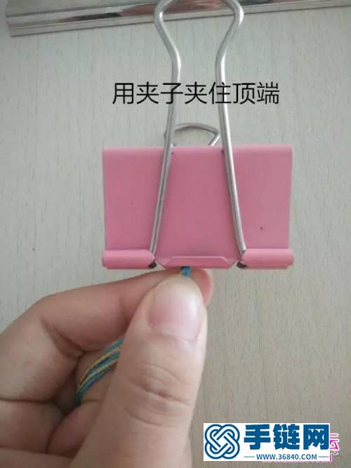進口股線編手繩的制作方法圖片