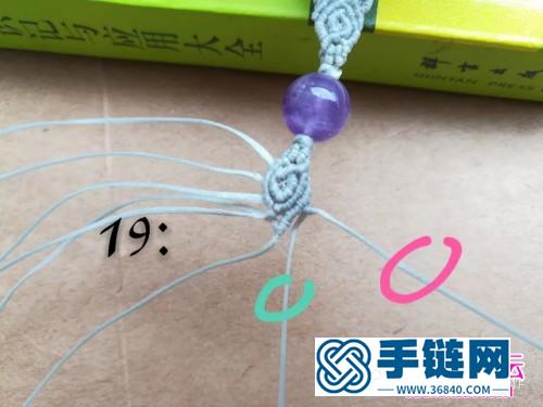 扁蠟macrame單珠手繩的詳細(xì)制作圖解