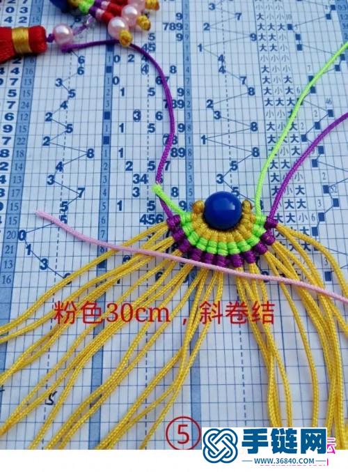 繩編鳳冠花嫁的制作步驟圖