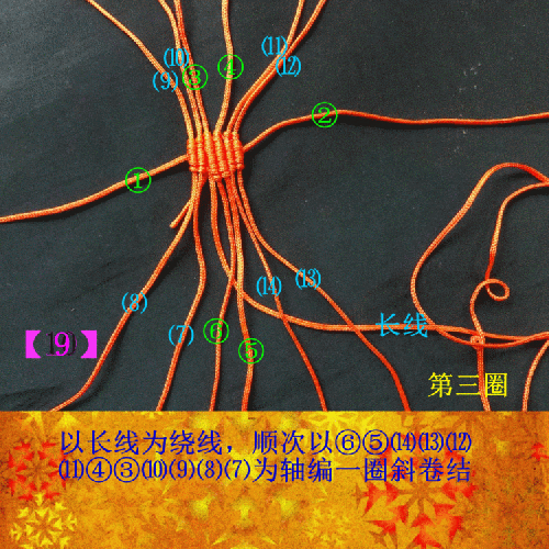 中國結玉線呆萌小狗的詳細編法步驟圖