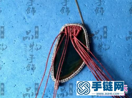 繩編瑪瑙繩編生命之樹項(xiàng)鏈的詳細(xì)編制圖解