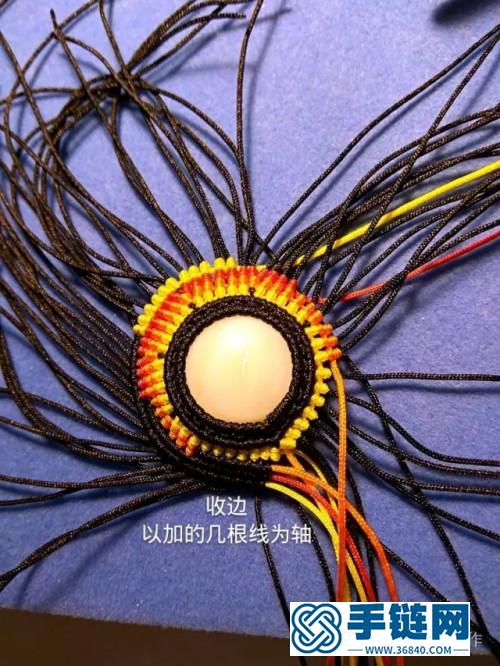 中國結福貝吊墜的制作步驟
