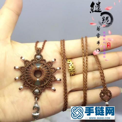 中國結如意平安扣項鏈的詳細編制方法