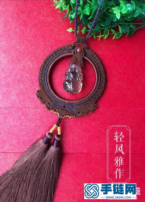 輕風古韻復古貔貅掛飾的詳細制作圖解