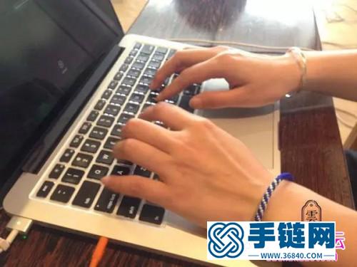 玉線圓形清涼手繩的編制步驟圖