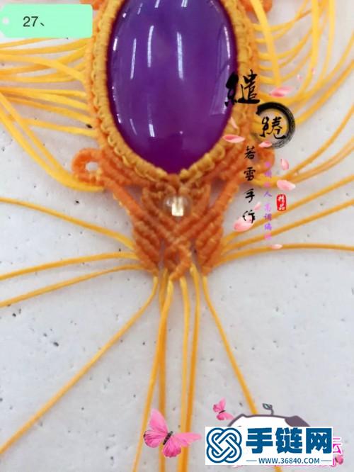 繩編綰青絲發簪的詳細制作圖解
