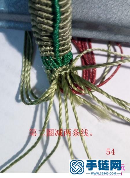 一步步教你繩編蟈蟈的超詳細編制教程