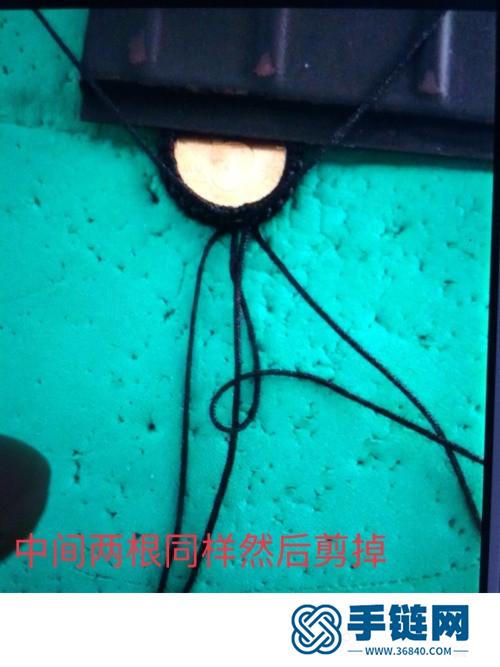玉線手表手鏈的詳細編制方法