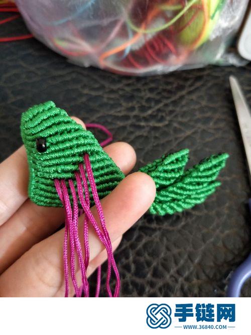 中國結玉線小鴛鴦的詳細編制方法