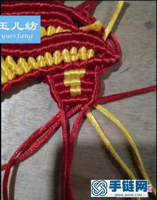 繩編狐貍拖鞋的詳細編制教程