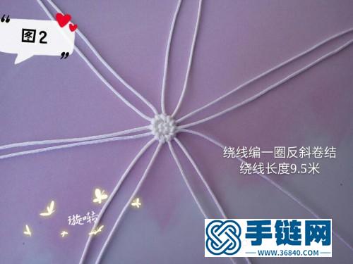 玉線繩編可愛(ài)凱蒂貓的詳細(xì)編制教程