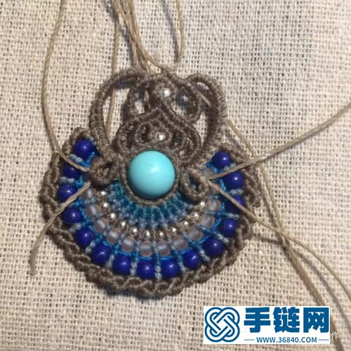 蠟線珠子民族風耳環的詳細制作圖解