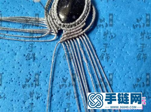 星眸包石項鏈的詳細制作圖解