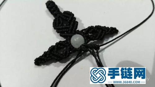 編繩翡翠珠子十字架項(xiàng)鏈吊墜的詳細(xì)制作步驟圖