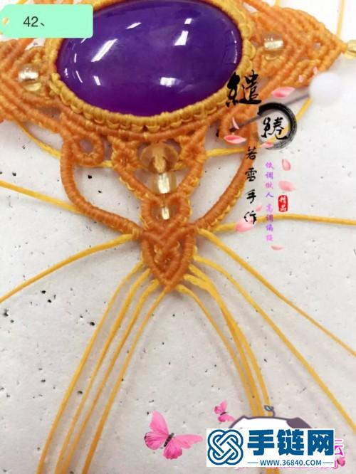 繩編綰青絲發簪的詳細制作圖解
