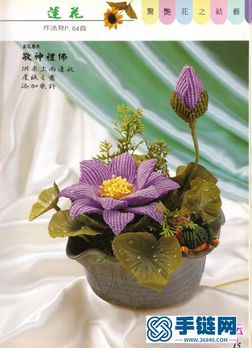 中國(guó)結(jié)花的編法圖解：《驚艷！結(jié)藝之花