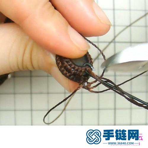 蠟線隨形寶石手鐲的詳細制作圖解