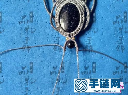 星眸包石項鏈的詳細制作圖解