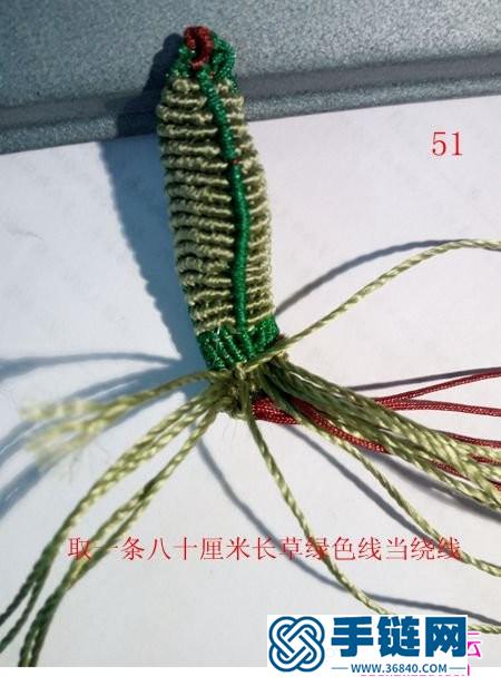 一步步教你繩編蟈蟈的超詳細編制教程