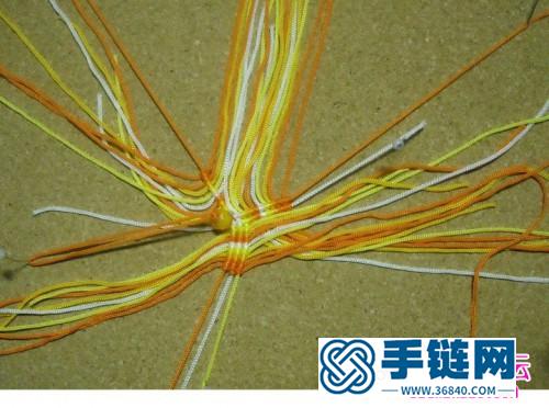 玉線繩編粽子的詳細制作圖解