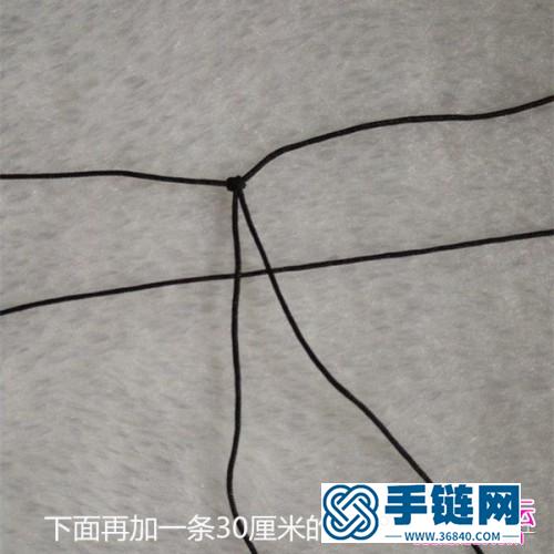 編繩蜘蛛項鏈毛衣鏈的詳細制作圖解