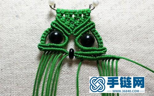 繩編可愛貓頭鷹的詳細制作步驟圖