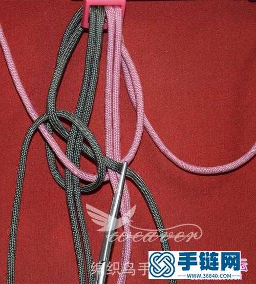 傘繩手環編織教程