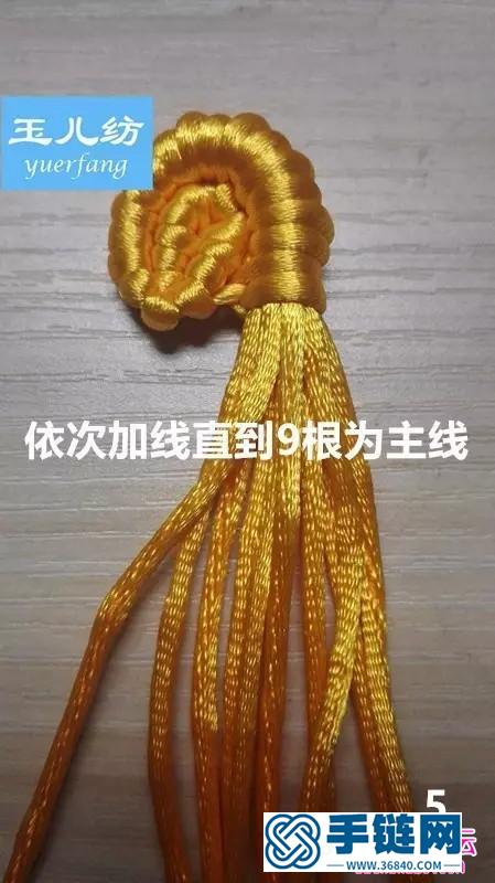 一步步教你繩編玫瑰拖鞋的詳細(xì)編制教程