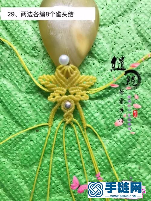 清靈掛石項鏈的詳細制作圖解