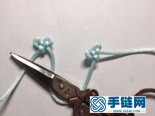 玉線藍玉髓蝴蝶發釵的制作圖解