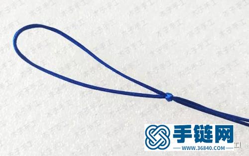 中國結可愛小熊掛件的制作步驟圖