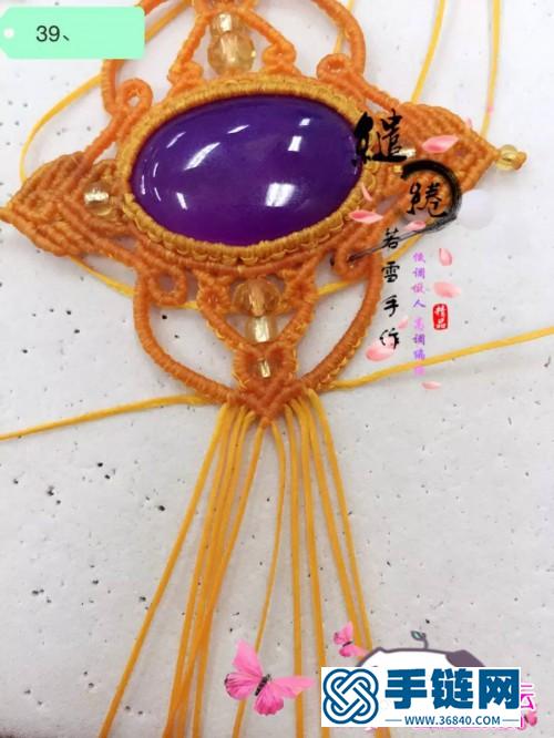 繩編綰青絲發簪的詳細制作圖解
