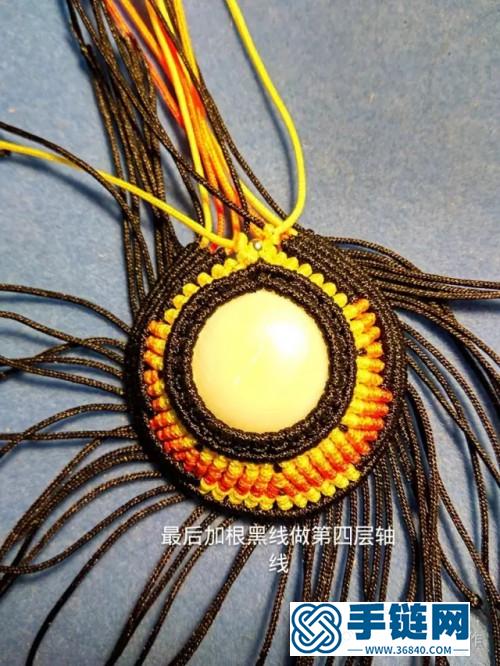中國結福貝吊墜的制作步驟