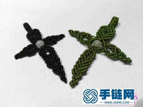 編繩翡翠珠子十字架項(xiàng)鏈吊墜的詳細(xì)制作步驟圖