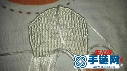 繩編俏麗貓拖鞋面的詳細制作教程