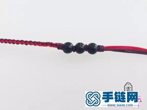 二條點綴夏日的手繩的制作步驟圖