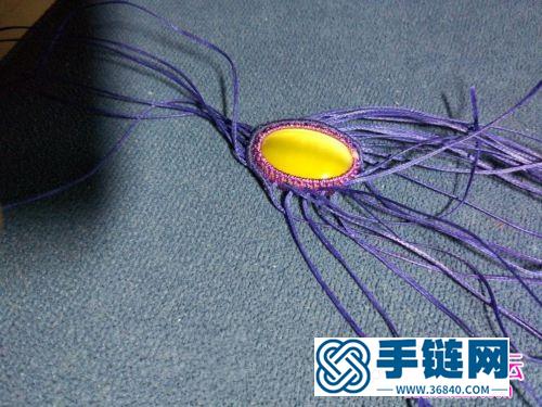 繩編飛翔的小鳥掛飾的詳細制作圖解