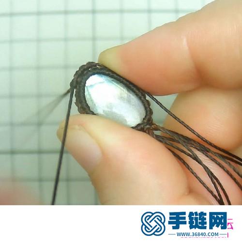 蠟線隨形寶石手鐲的詳細制作圖解