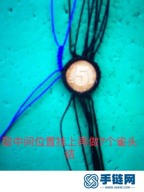 玉線手表手鏈的詳細編制方法